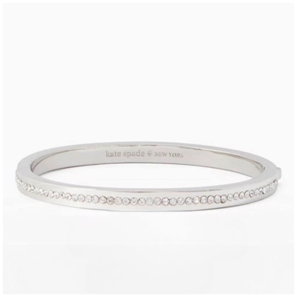 Kate Spade • Silver Ring It Up Pave Bangle - Picture 1 of 4